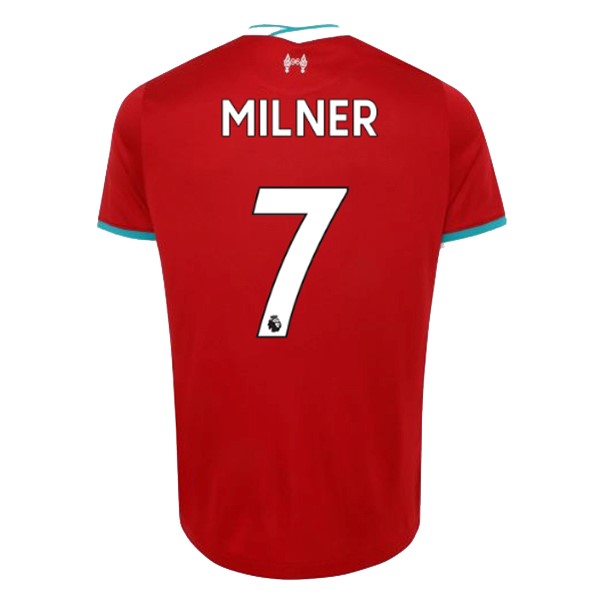 Trikot Liverpool NO.7 Milner Heim 2020-21 Rote Fussballtrikots Günstig
